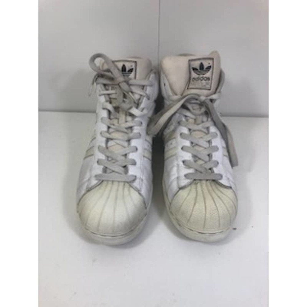 Addidas Pro Model Superstar 079688 Sneakers Shoes Shell Toe Triple White US 13